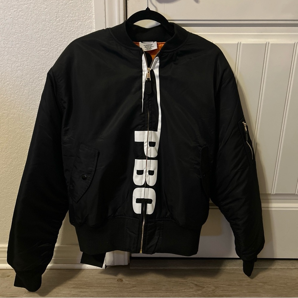Black Bomber Jacket
